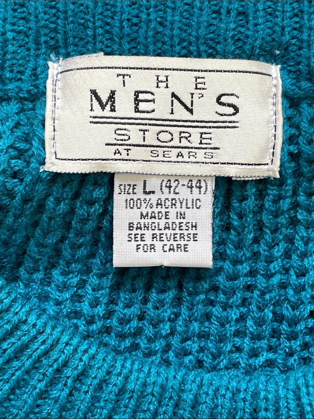 Sears Ribbed Knit Crew Sweater - Picture 2 of 6